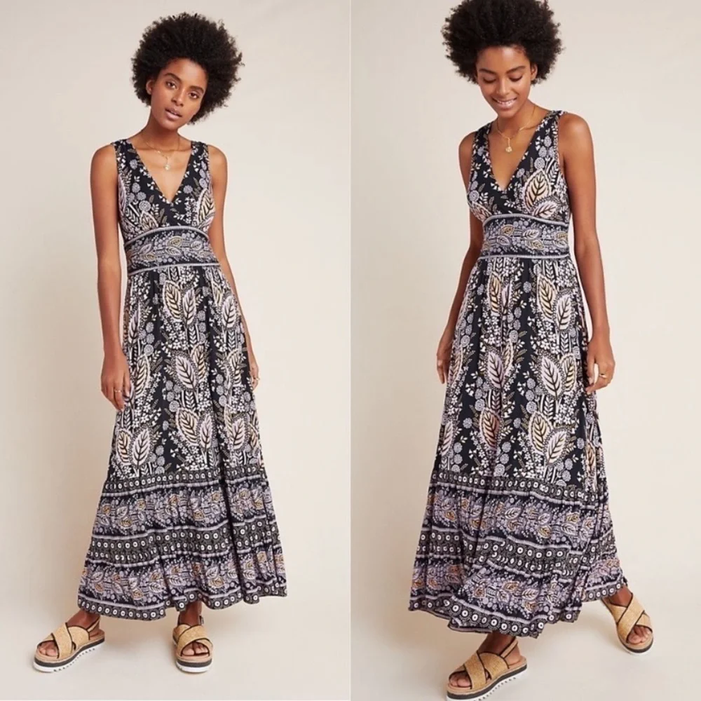 ANTHROPOLOGIE Maeve Giulietta Maxi Dress